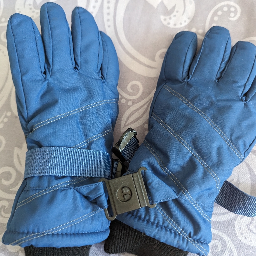 Kids ski snow gloves